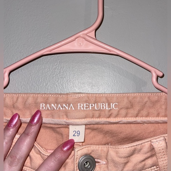 Banana Republic Jeans. Color: Pink, Size: 29. - Picture 4 of 4